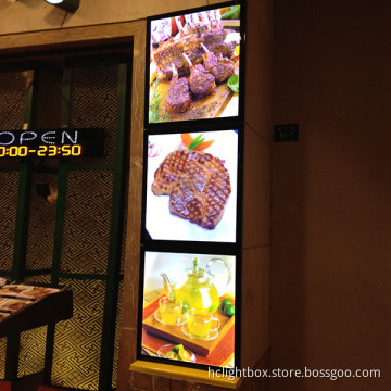 Acrylic Menu Board by Edge Lit Acrylic Light Box with Acrylic Light Panel